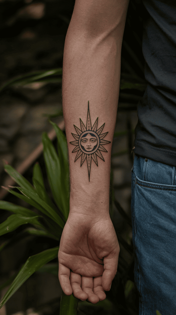 Sun Tattoo