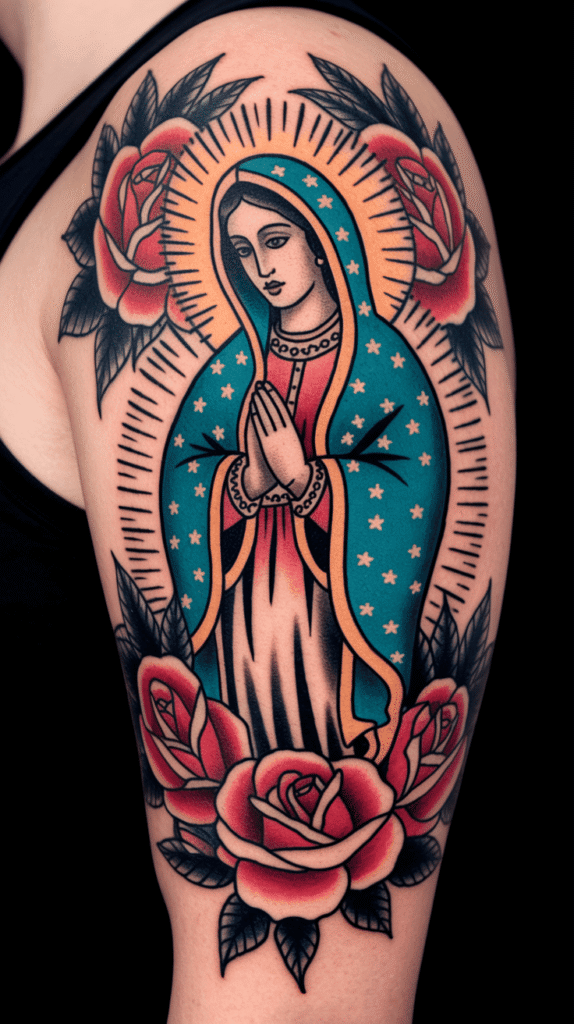 virgen de guadalupe tattoo
