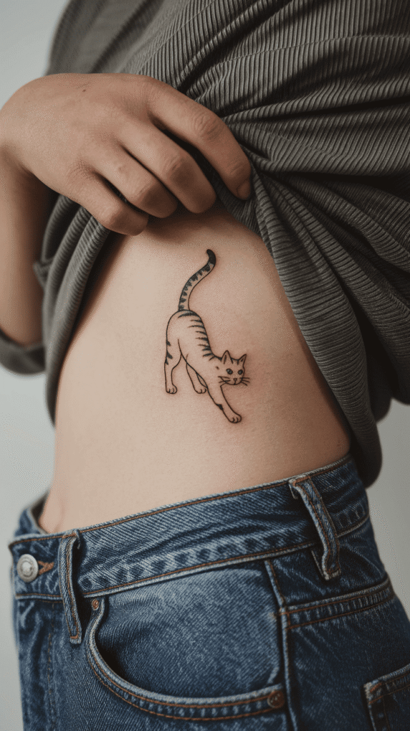 cat tattoo