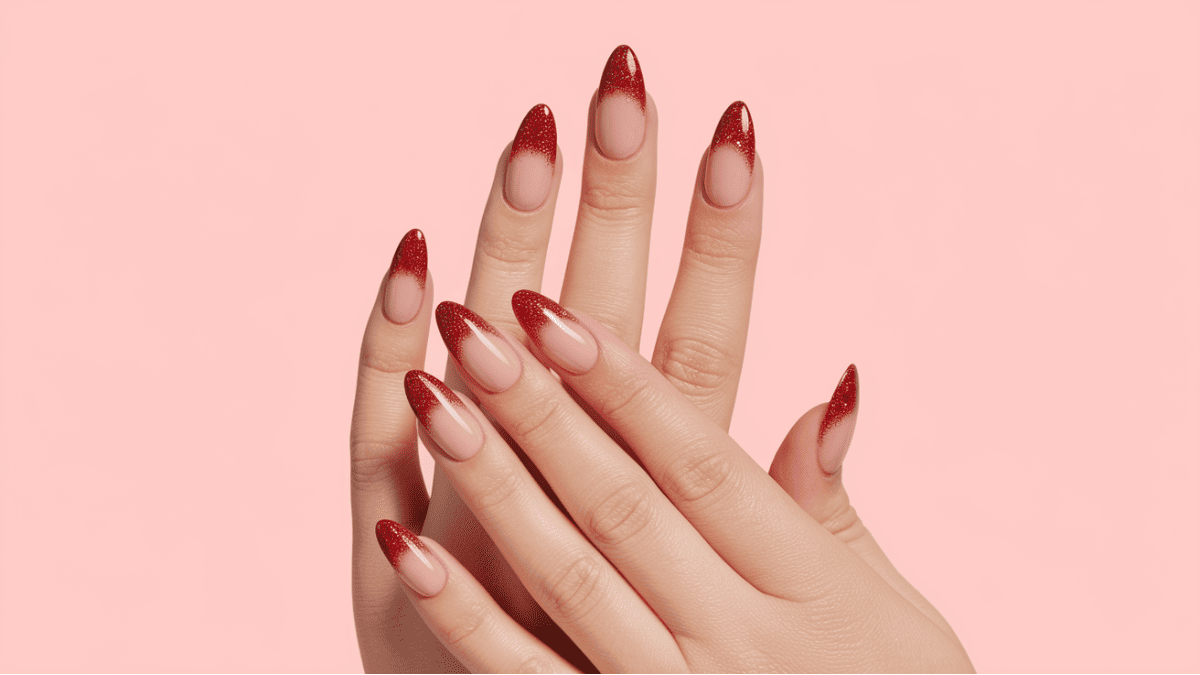 simple christmas nails