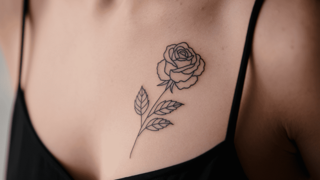 chest tattoos for women
