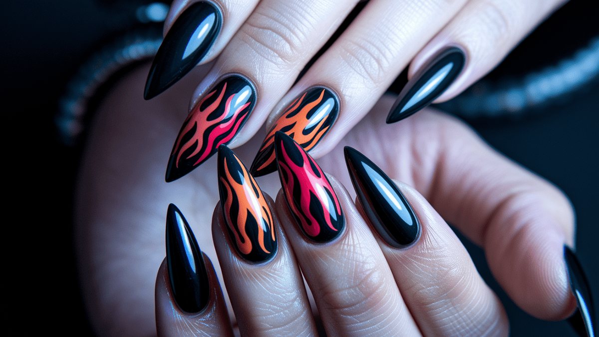 stiletto nails