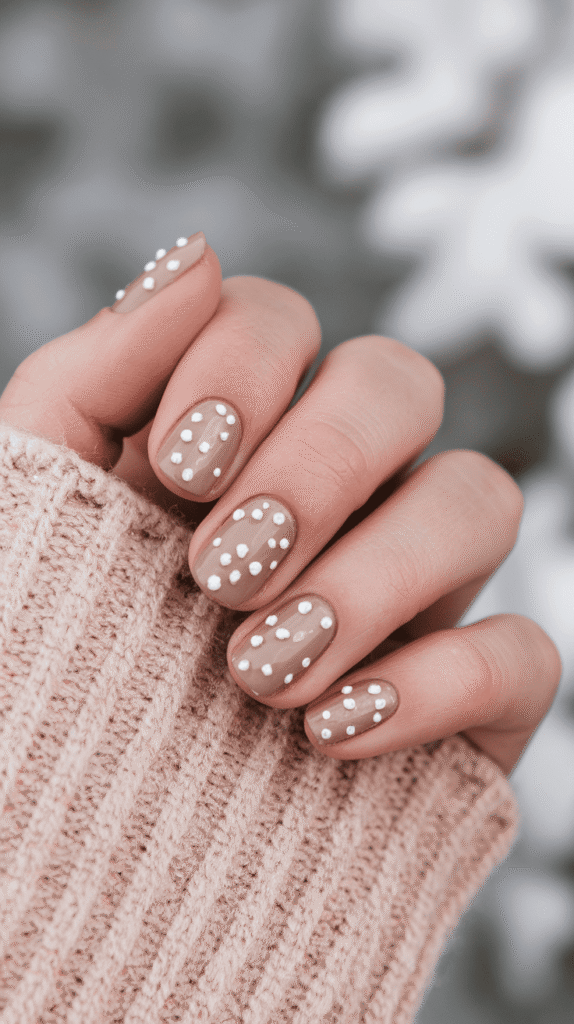 simple christmas nails