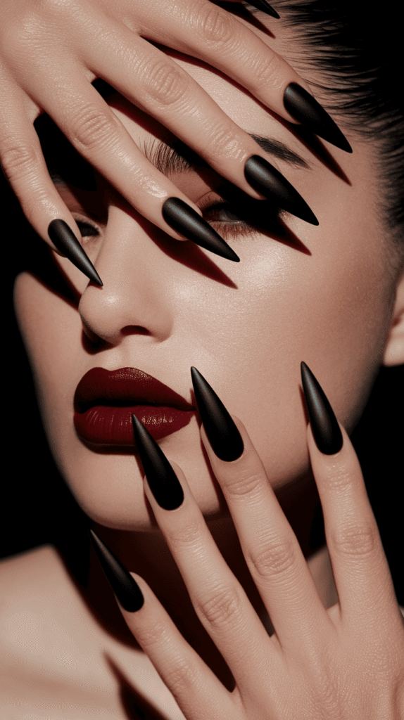 stiletto nails