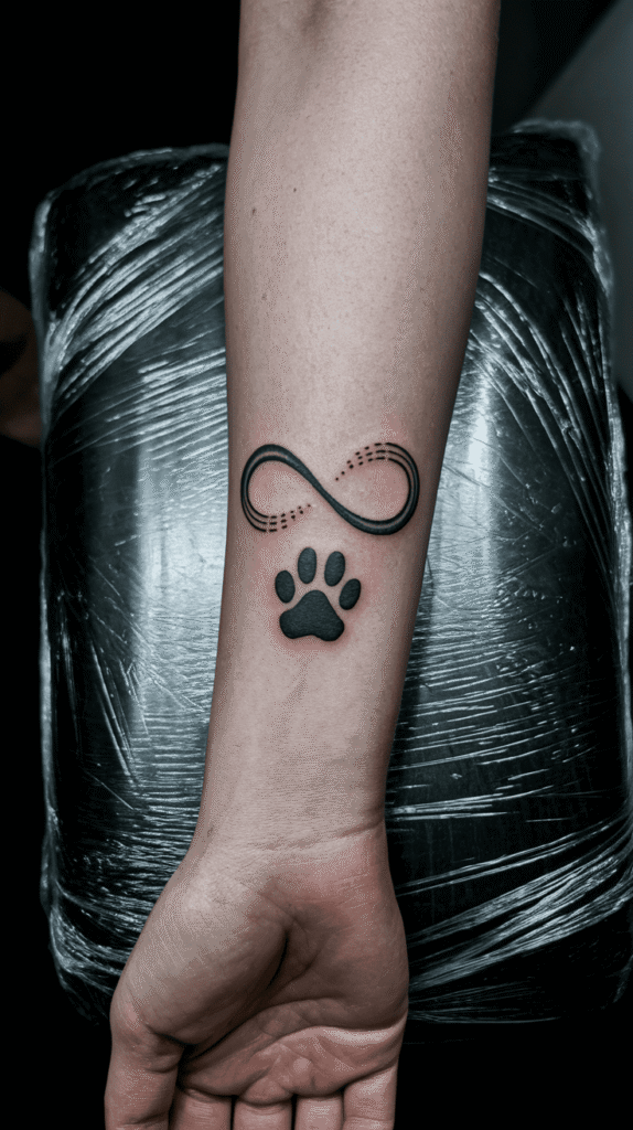 pet memorial tattoo