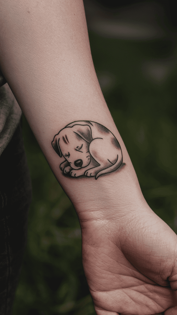 pet memorial tattoo