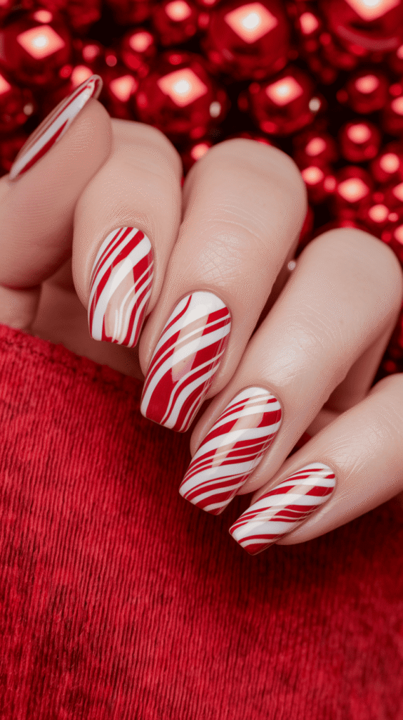 Red Christmas Nails