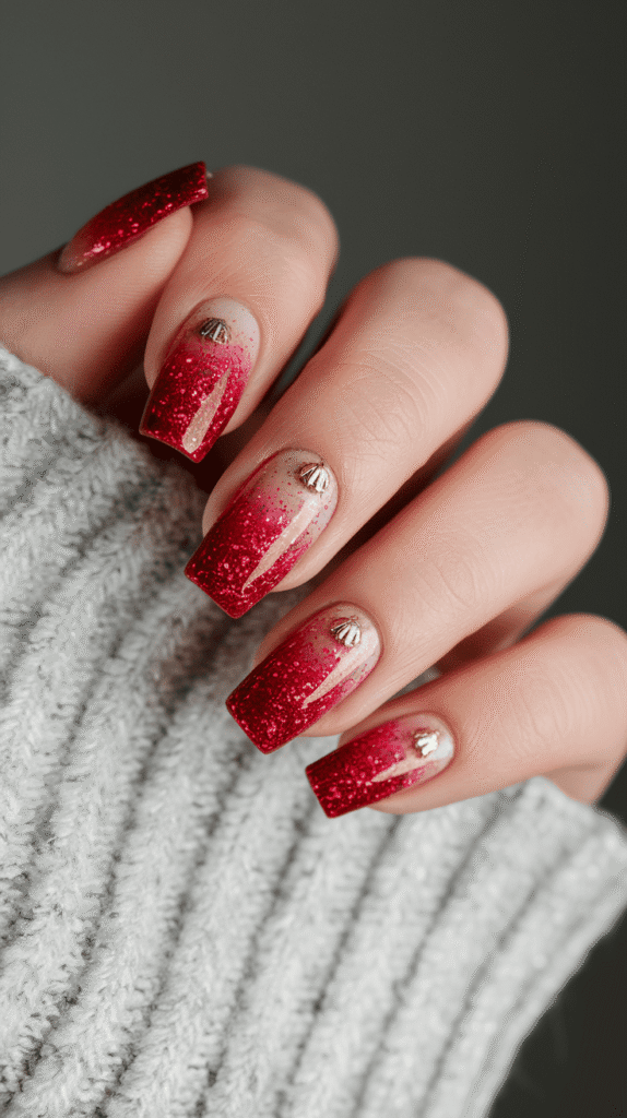 Red Christmas Nails