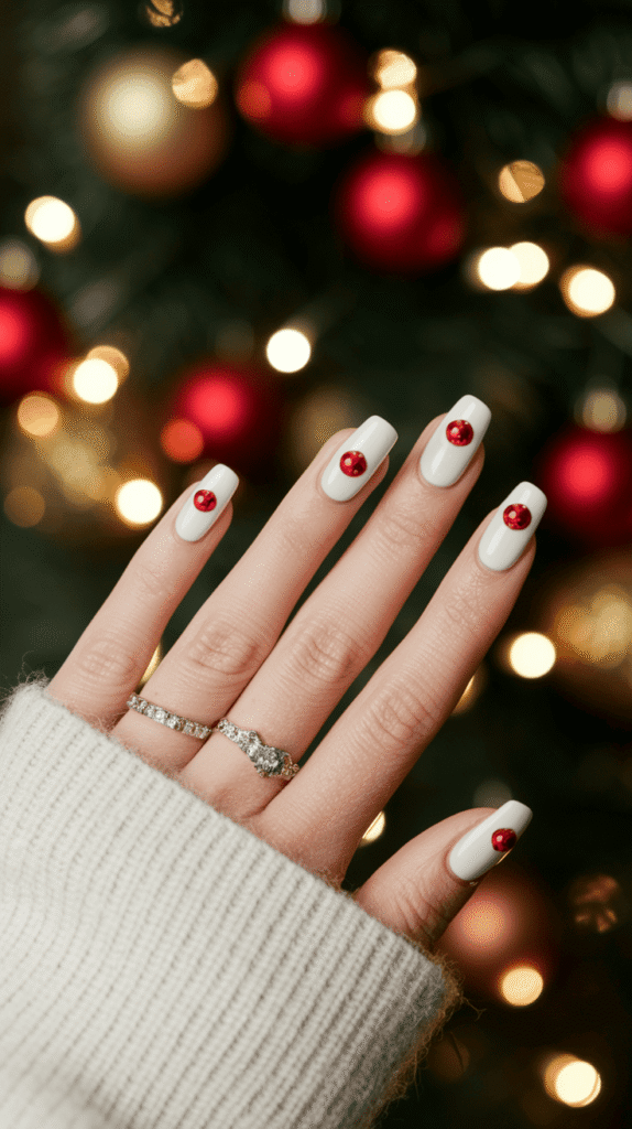 short christmas nails