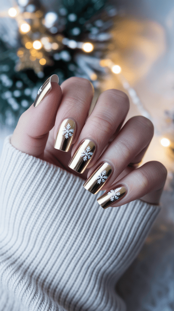 short christmas nails
