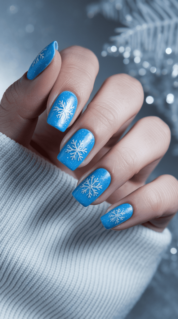 short christmas nails