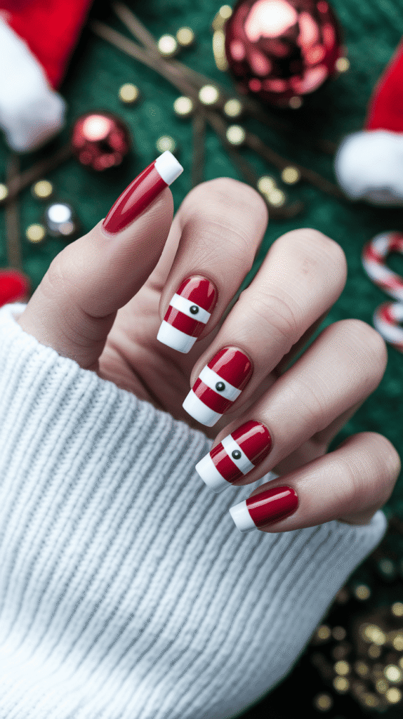 short christmas nails