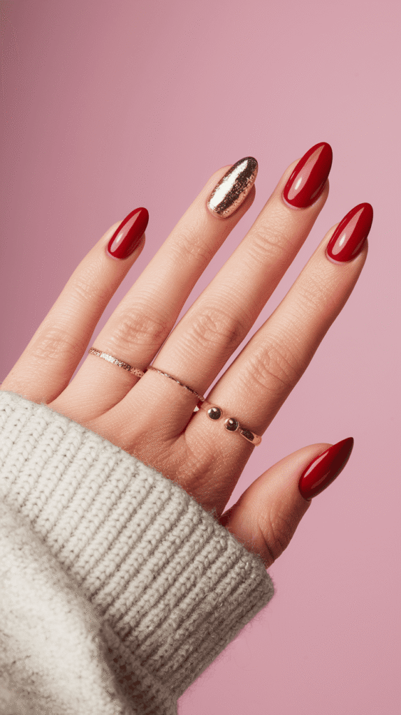 simple christmas nails