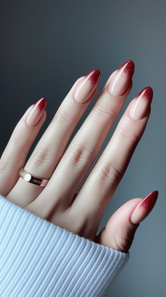 simple christmas nails