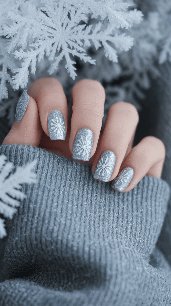 short christmas nails