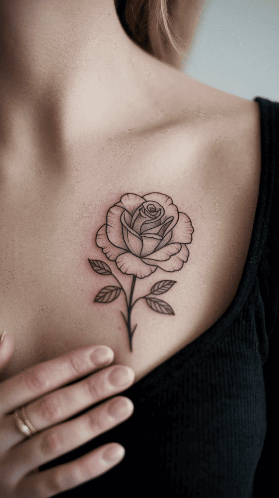 chest tattoos for women