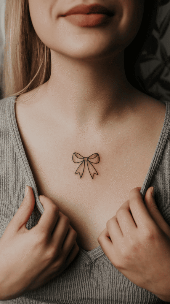 chest tattoos for women
