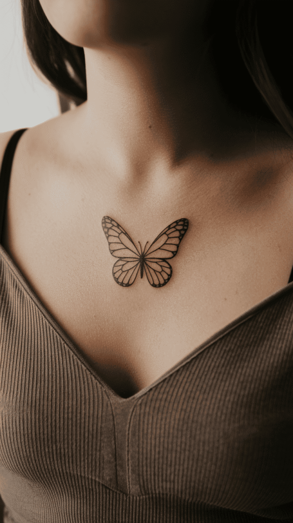 chest tattoos for women