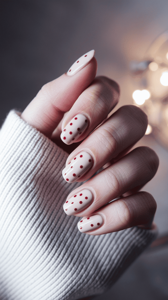 simple christmas nails