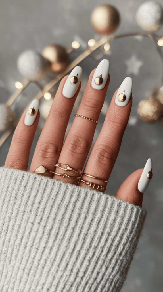 simple christmas nails