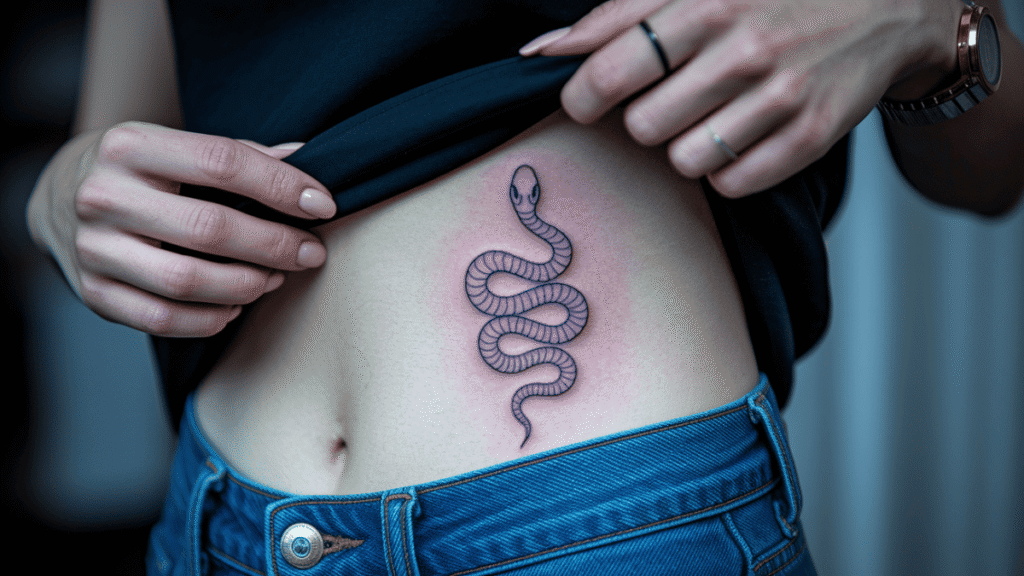 rib tattoos for women