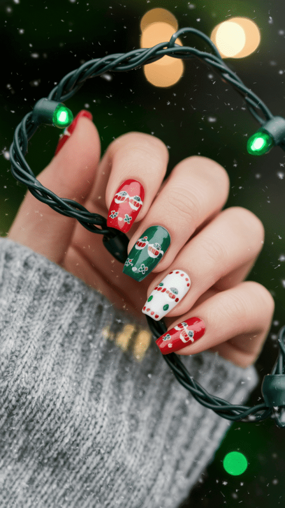 grinch nails