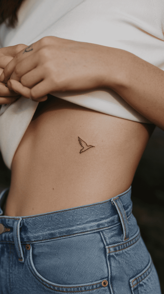 rib tattoos for women