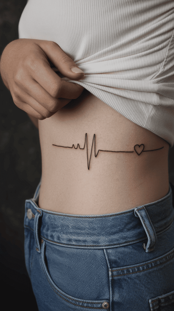 rib tattoos for women