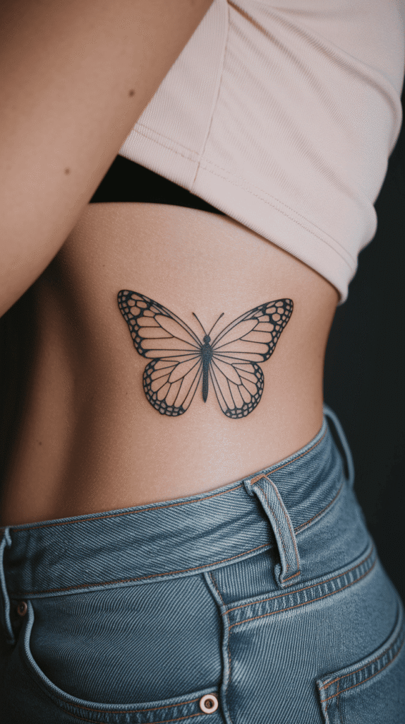 rib tattoos for women