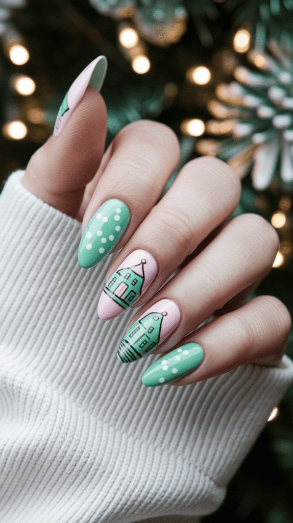 grinch nails