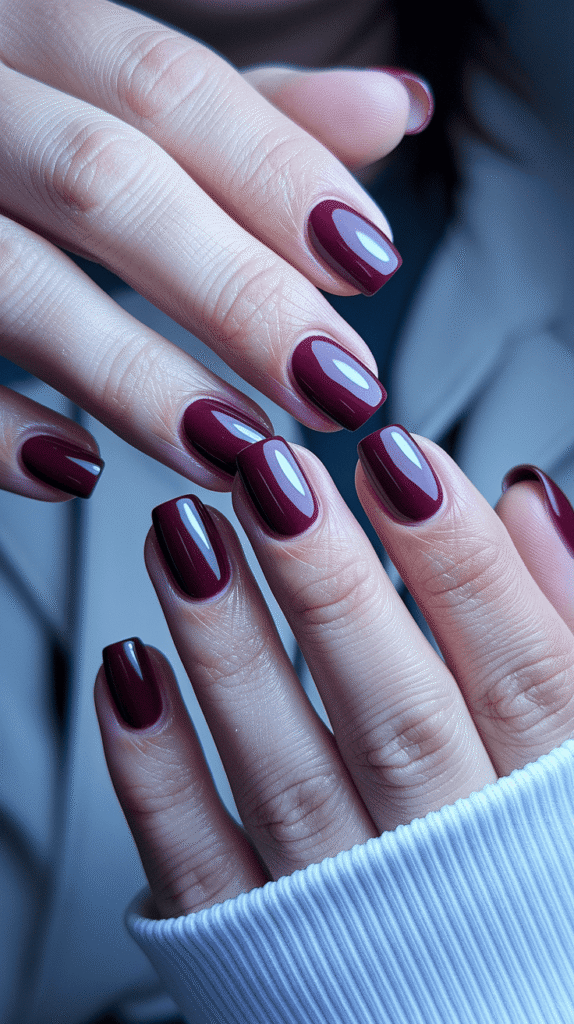 short valentines nails