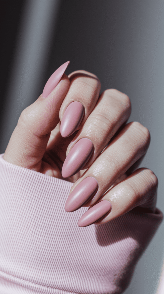 Pink Spring Nails