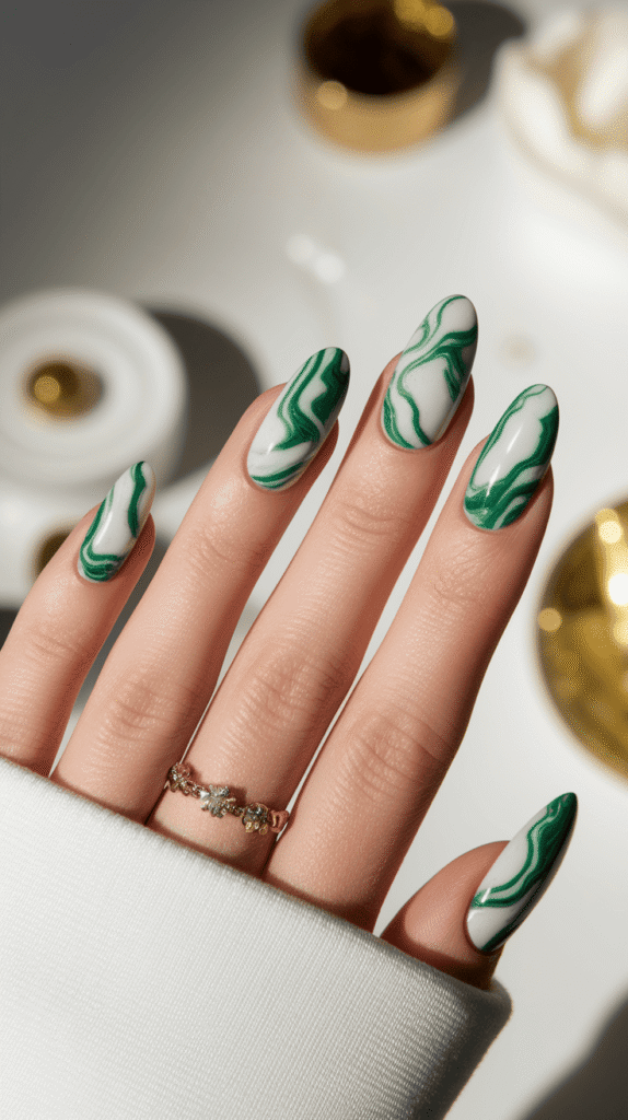 Green Spring Nails