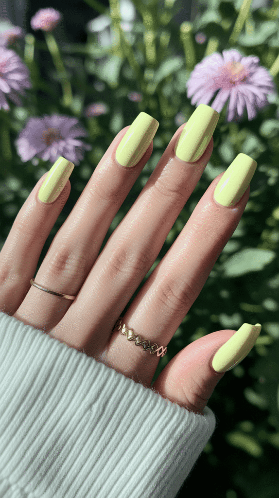 Square Spring Nails