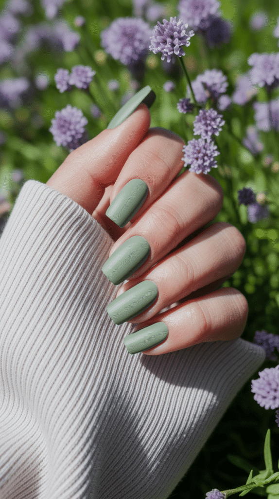 Green Spring Nails
