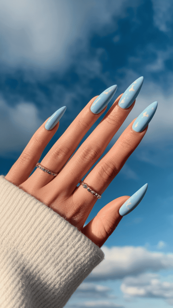 Stiletto Spring Nails