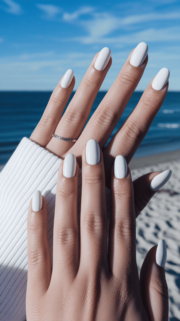 Spring Beach Nails
