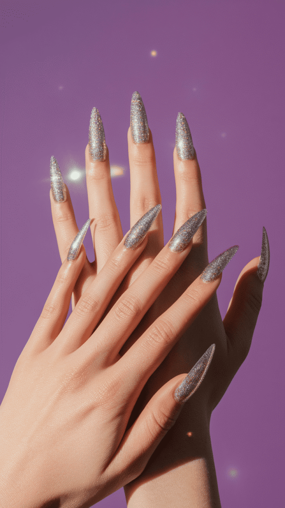 Stiletto Spring Nails