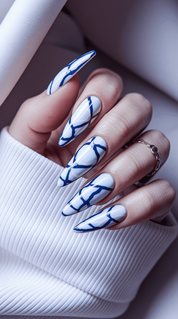 Stiletto Spring Nails