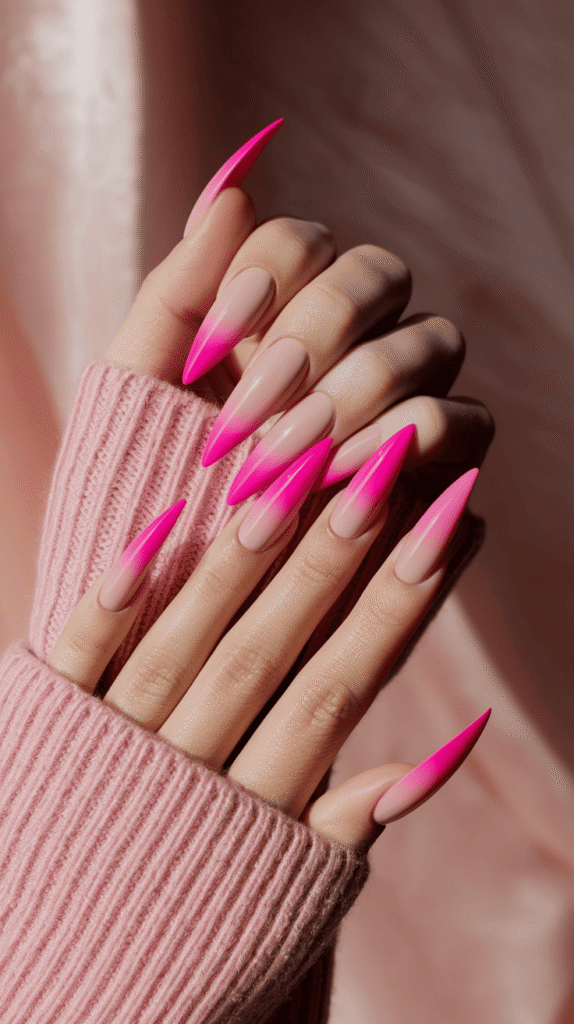 Stiletto Spring Nails