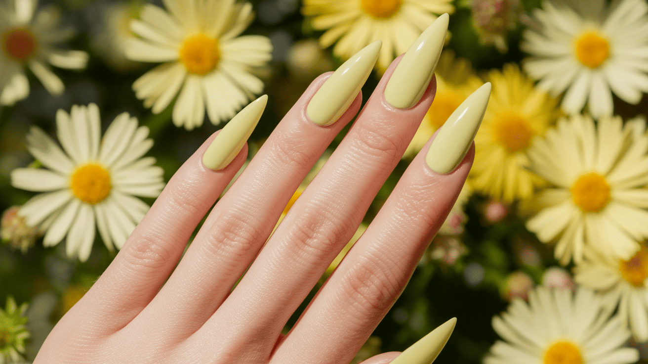 Stiletto Spring Nails