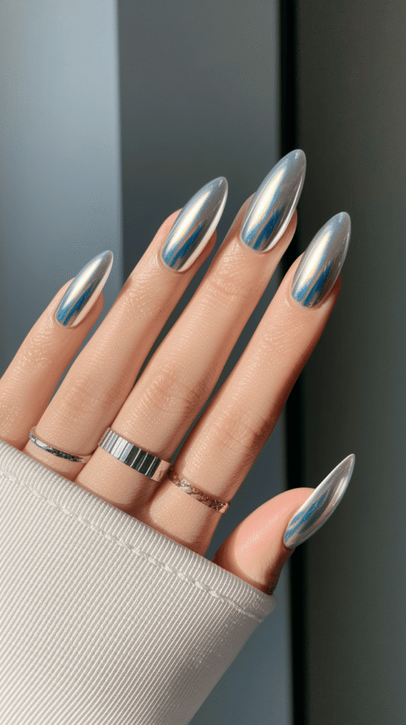 White Spring Nails Inspo