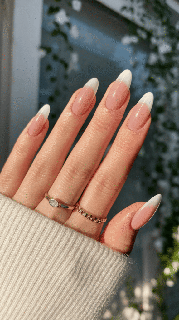 White Spring Nails Inspo