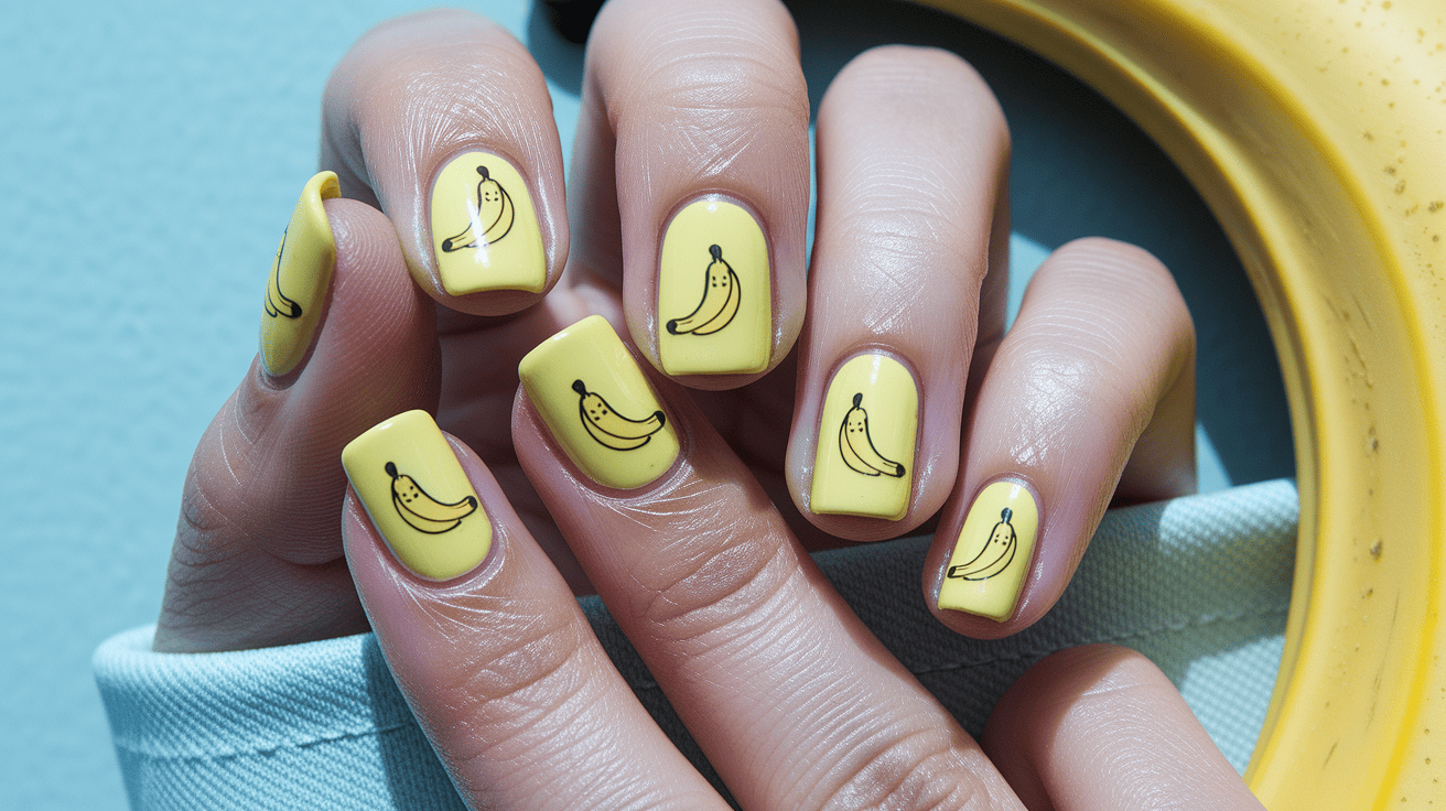 summer fruit nails