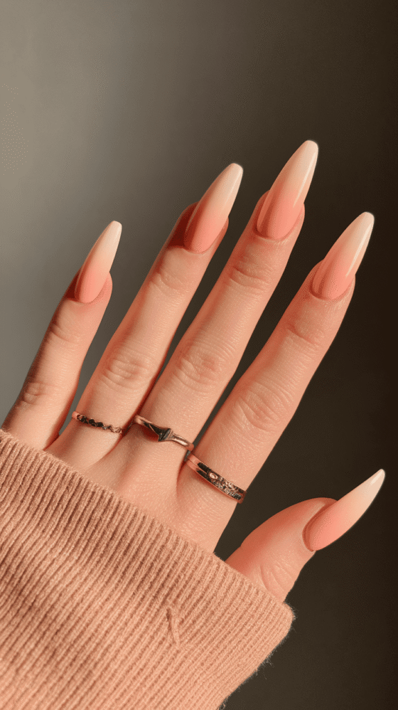 summer stiletto nails