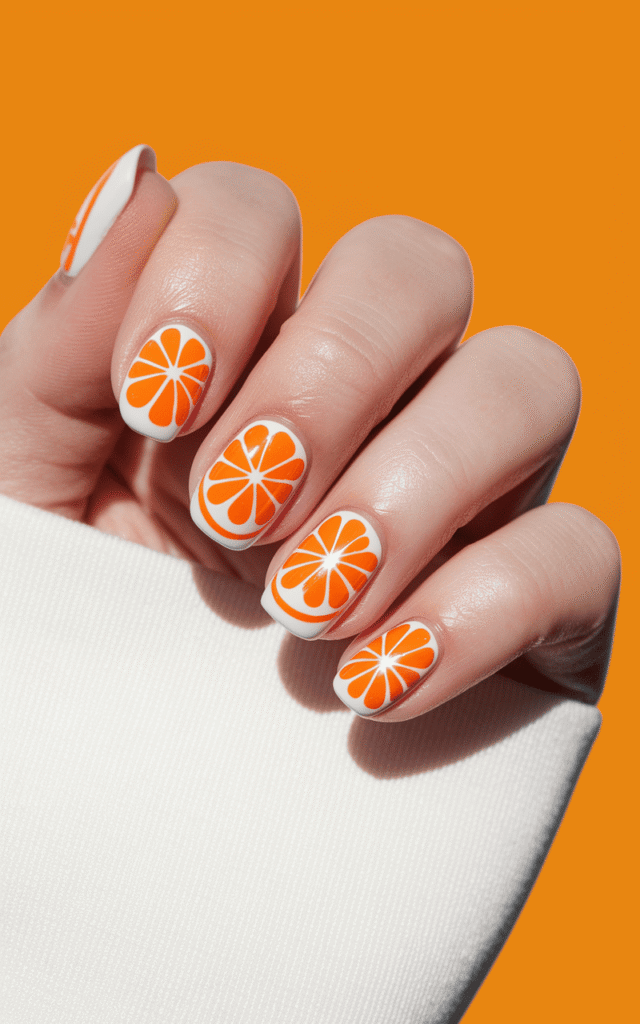 summer fruit nails