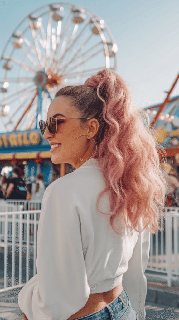 amusement park hairstyles
