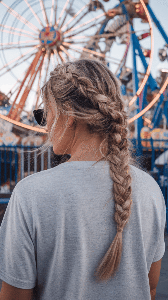 amusement park hairstyles