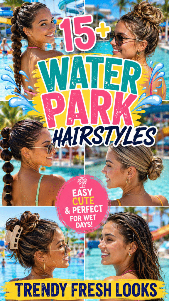  Water Park Hairstyles