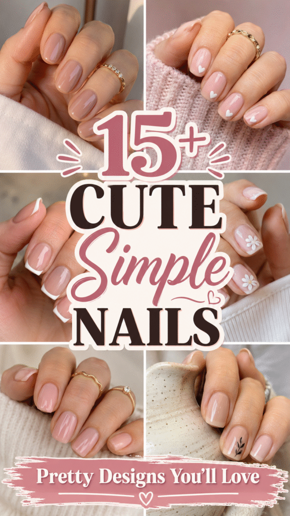 11+ Cute Simple Nails!